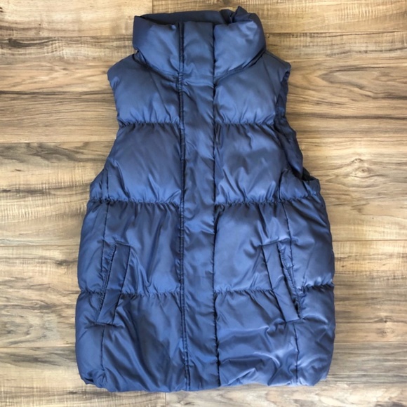 Gap Blue Down Vest M - Picture 2 of 13